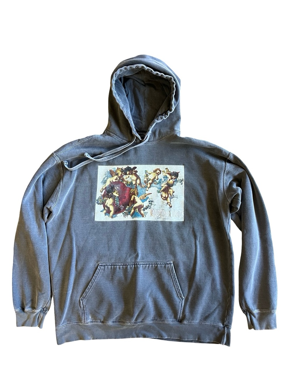 BOYS LIE Cherub “Let Me Be Clear” Embroidered Logo Quote Hoodie Sweatshirt OS